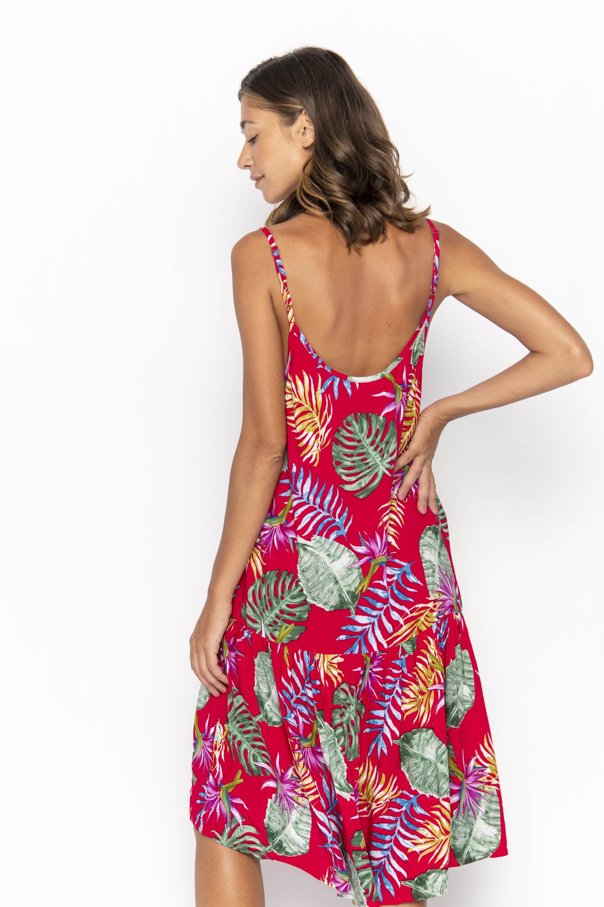 clothing wholesale, mini dress, wholesale, women wholesale Jasmine, Tropical, Eco Rayon Mini Dress, Wholesale