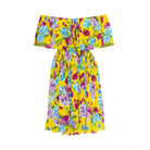 clothing wholesale, mini dress, wholesale, women wholesale Safia, Tropical, Eco Rayon Mini Dress, Wholesale
