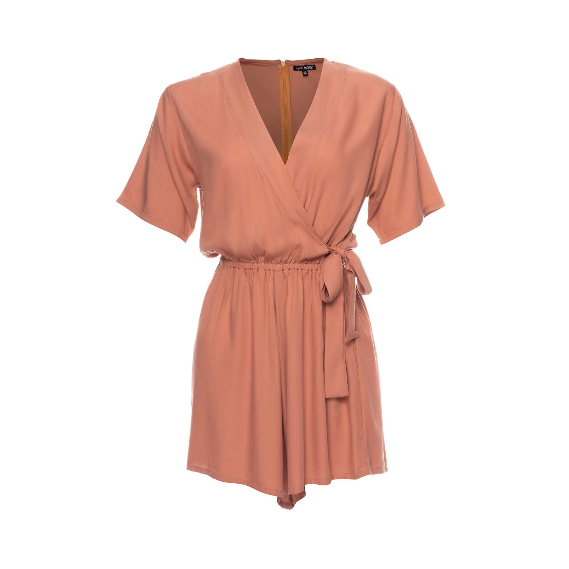 clothing wholesale, jumpsuits, wholesale, women wholesale Kataya, Plain, Mini Eco Rayon Playsuit, Wholesale