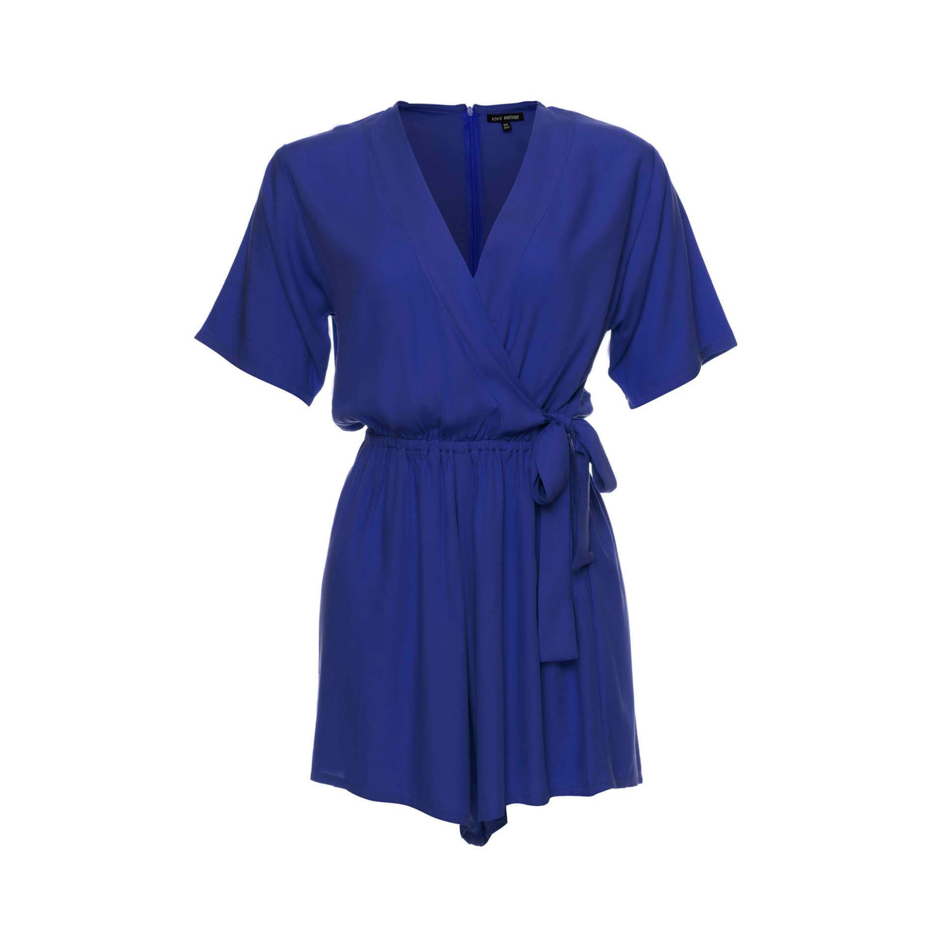 clothing wholesale, jumpsuits, wholesale, women wholesale Kataya, Plain, Mini Eco Rayon Playsuit, Wholesale
