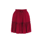 bottom, clothing wholesale, wholesale, women wholesale Frill, Plain, Eco Rayon Mini Skirt, Wholesale