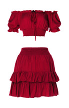 starter Starter Kit Set Top Crop March-Mini Skirt Rumble Plain