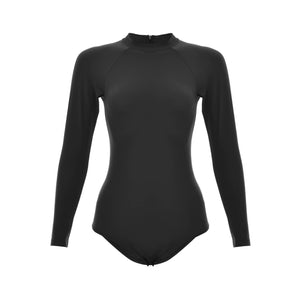 
                  
                    one piece, swimwear, women Syifa, Plain, Eco Friendly Long Sleeve Rash Guard Swimsuit
                  
                