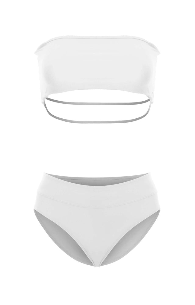 swimwear set Set Bikini Top Luna-Bottom Adhira, Plain, Eco Friendly