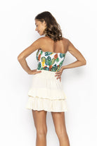 tops, womens Carla, Tropical, Eco Rayon, Tube Top