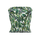 clothing wholesale, tops, wholesale, women wholesale Carla, Tropical, Eco Rayon, Tube Top, Wholesale