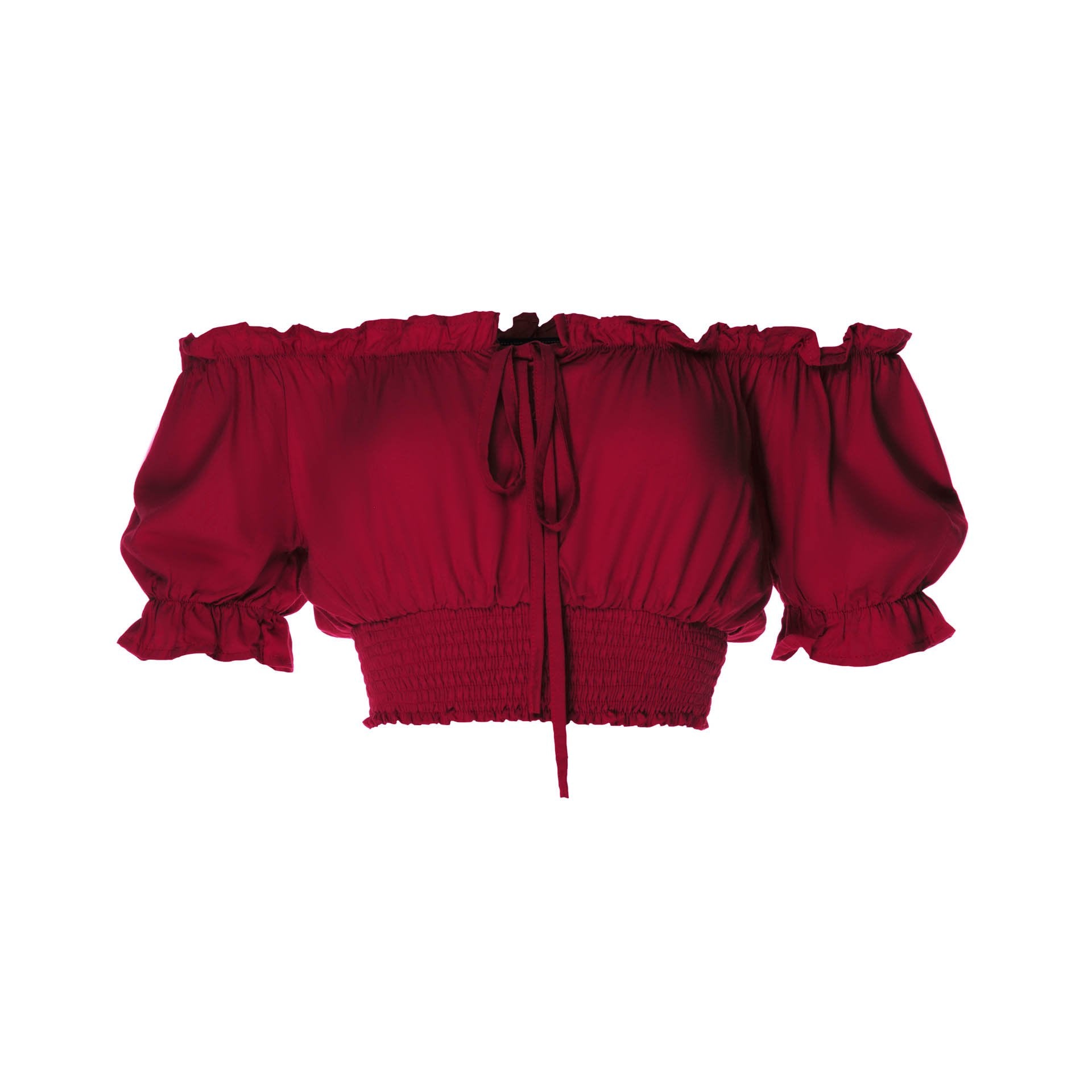 clothing wholesale, tops, wholesale, women wholesale Cropped March, Plain, Eco Rayon, Off  The Shoulder, Short Sleeved Top, Wholesale