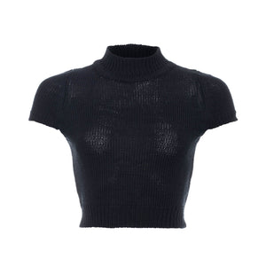 
                  
                    tops, womens April, Organic Cotton Knitted Crop Top
                  
                