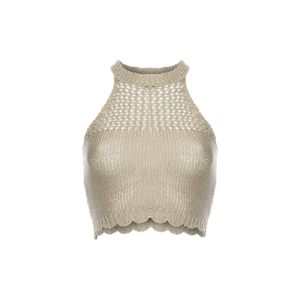 
                  
                    tops, womens Samsam, Organic Cotton Knitted Vest
                  
                