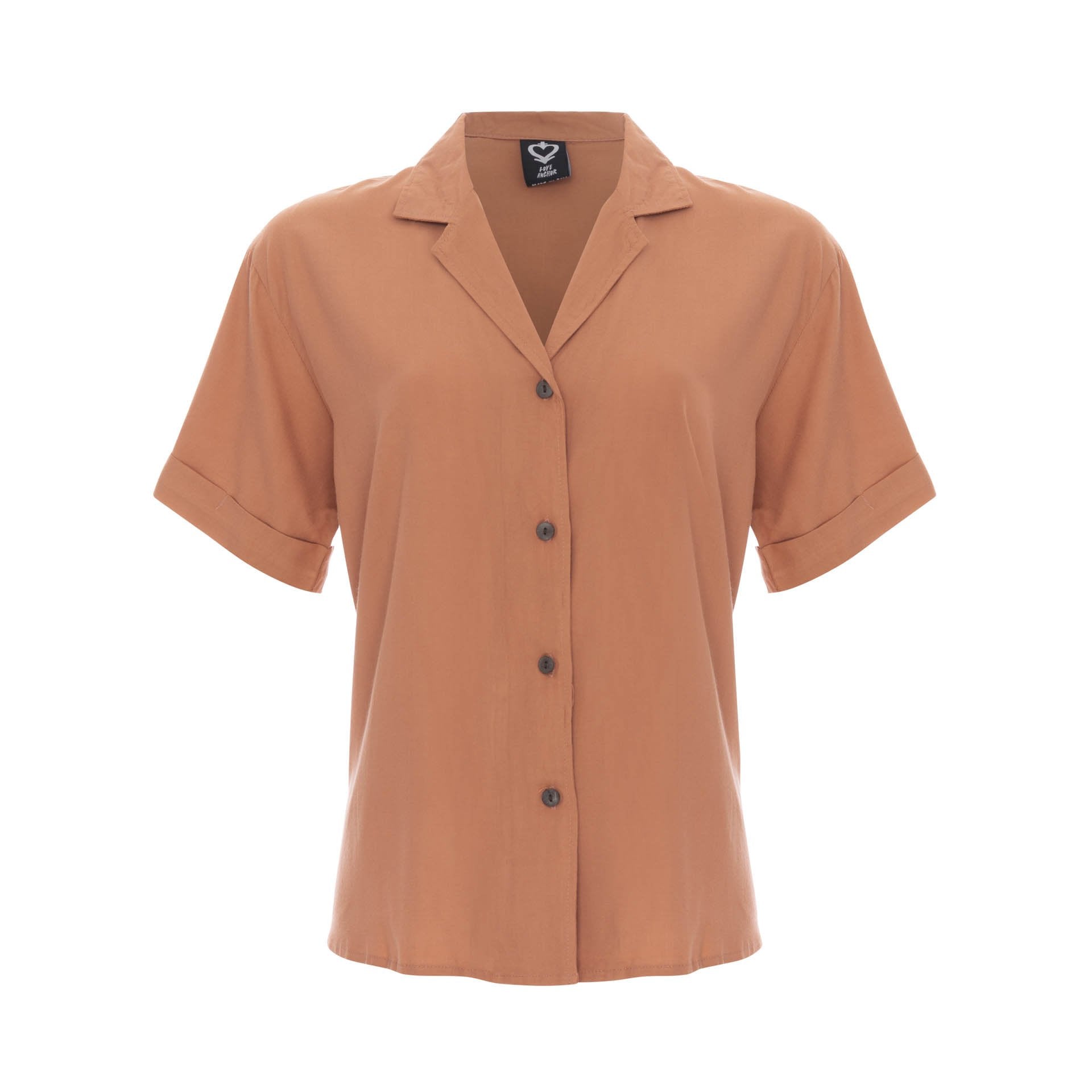 tops, womens Women's Short Sleeve Shirt, Plain, Eco Rayon