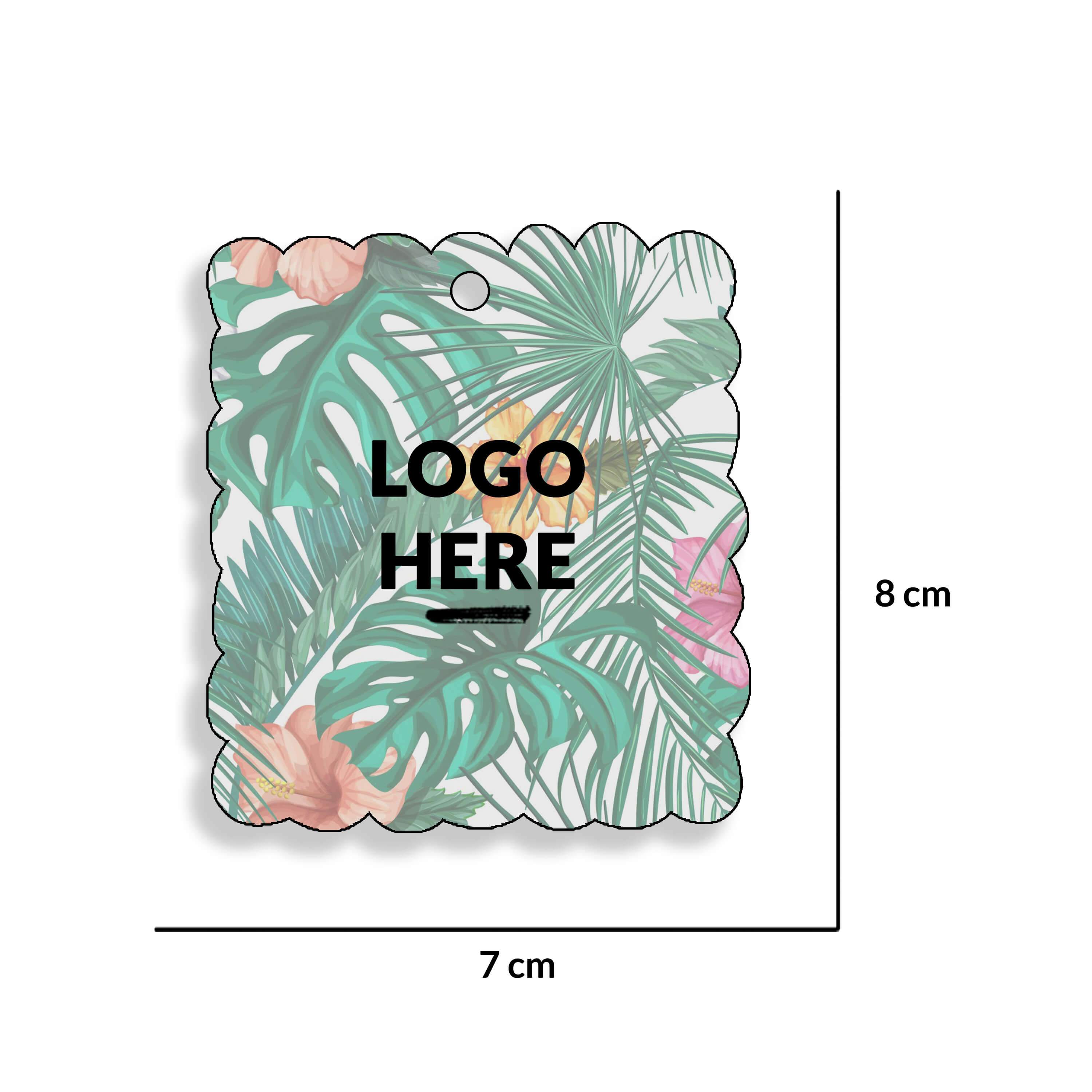 branding, branding&packaging, hang tag branding LA Hangtag Motif I