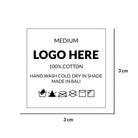 branding, branding&packaging, heat press label branding LA Heat Press Label D