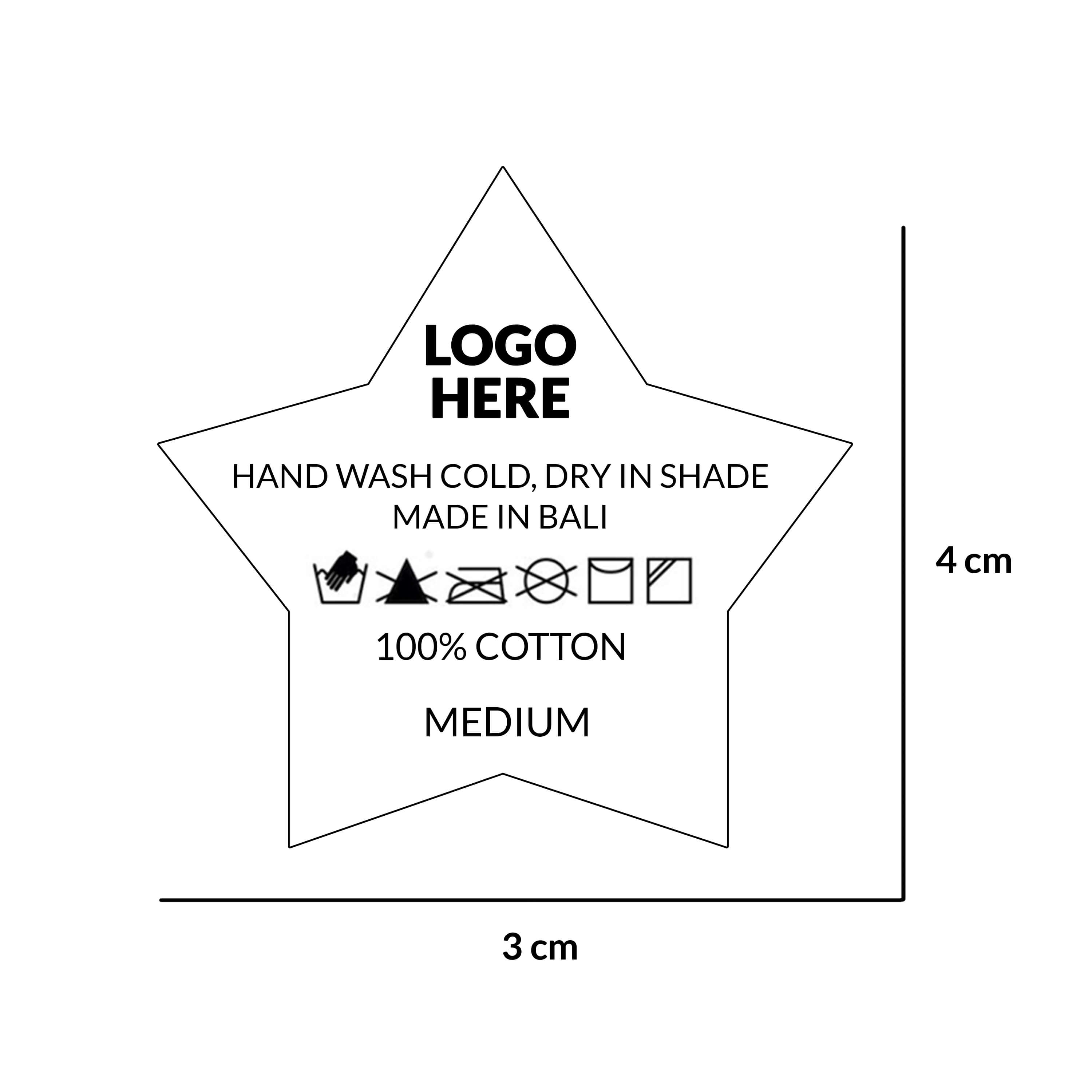 branding, branding&packaging, heat press label branding LA Heat Press Label H
