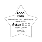 branding, branding&packaging, heat press label branding LA Heat Press Label H