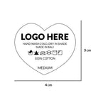 branding, branding&packaging, heat press label branding LA Heat Press Label J