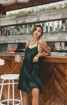 dresses, womens Amber, Plain, Eco Rayon Mini Dress