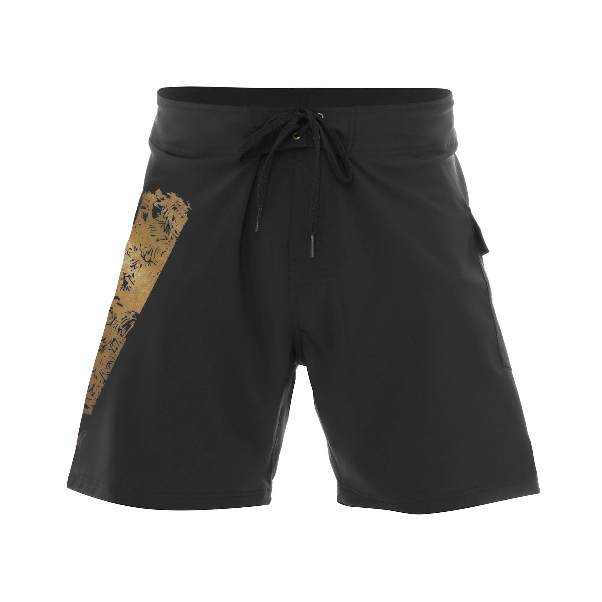 boardshort, bottoms, men Sansekerta, Plain, Eco Friendly Men's Board Shorts