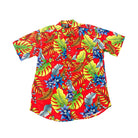 Mans Shirt Tropical 115 Red - Love Anchor Bali