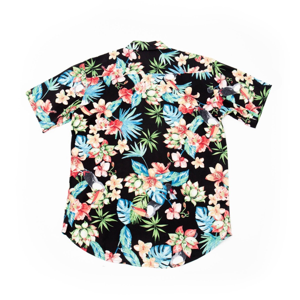 Mans Shirt Tropical 167 Black - Love Anchor Bali