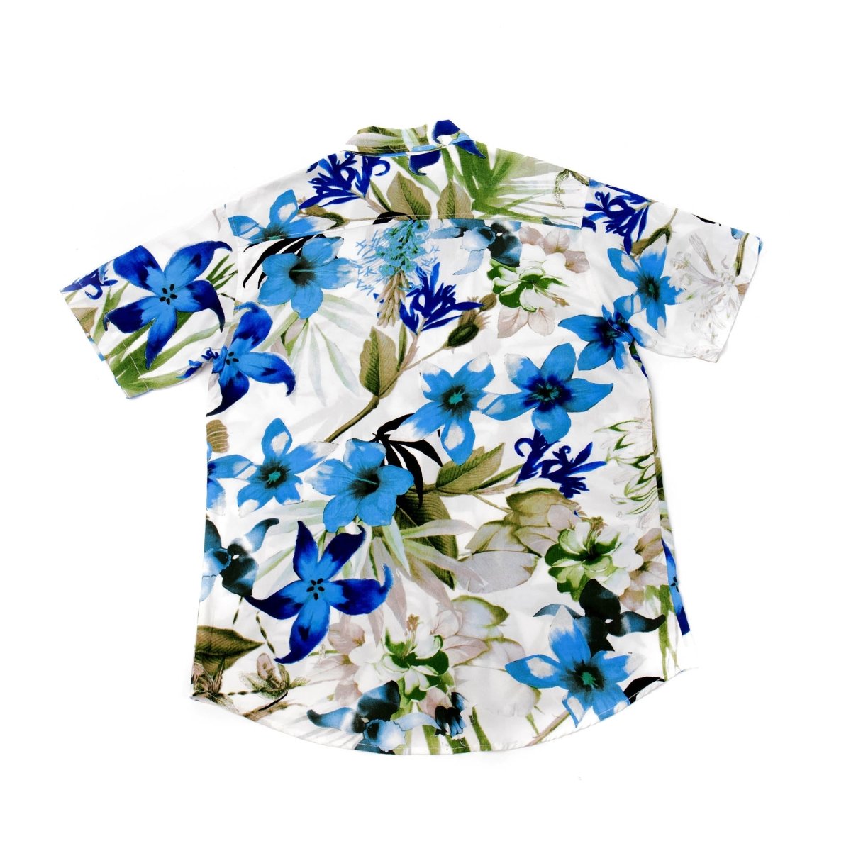 Mans Shirt Tropical 169 White - Love Anchor Bali