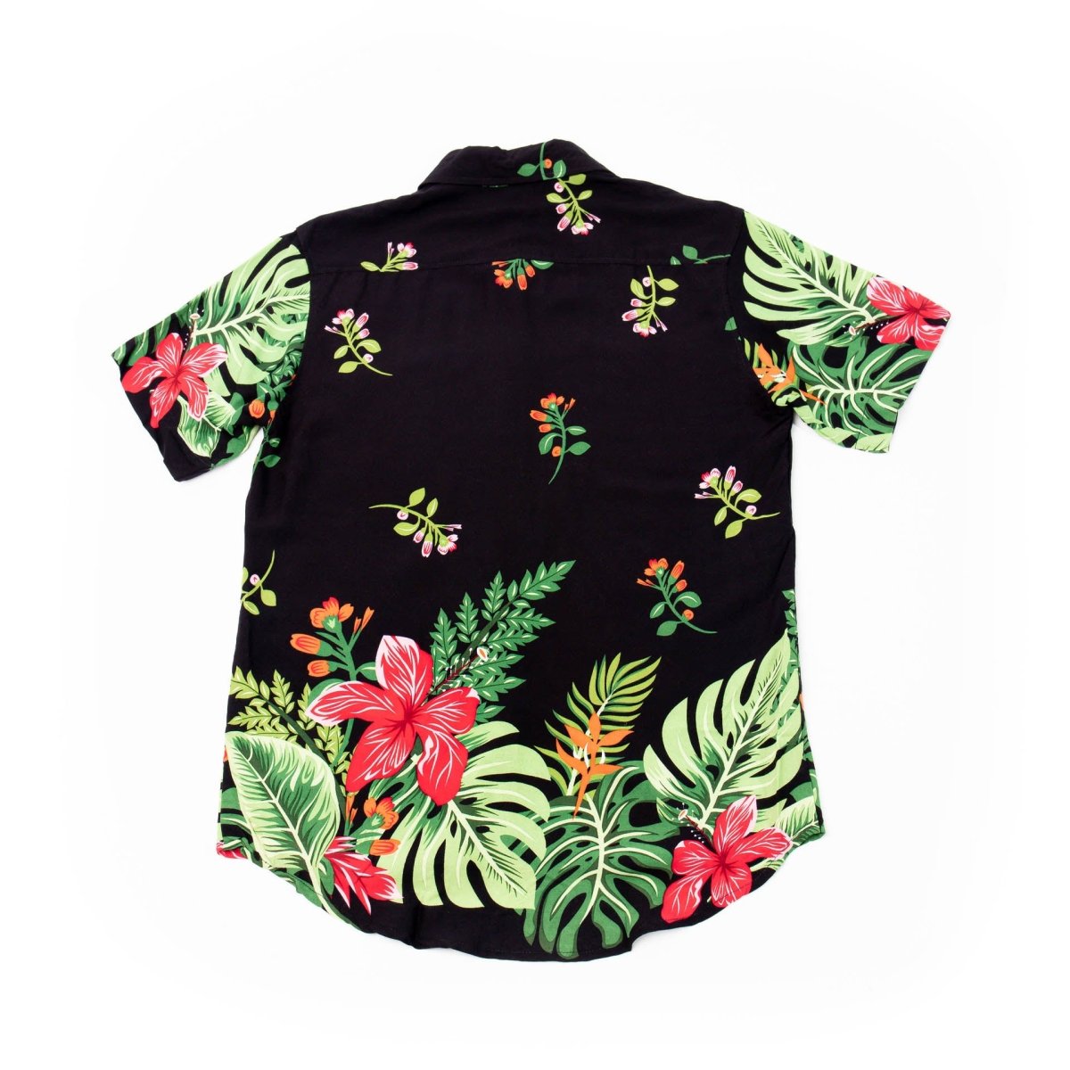 Mans Shirt Tropical 184 Black - Love Anchor Bali