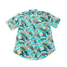 Mans Shirt Tropical 208 Green - Love Anchor Bali