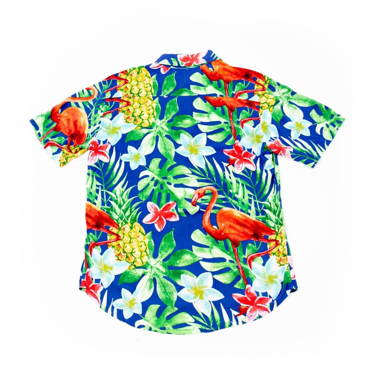 Mans Shirt Tropical 230 Blue - Love Anchor Bali