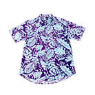 Mans Shirt Tropical 258 Purple - Love Anchor Bali