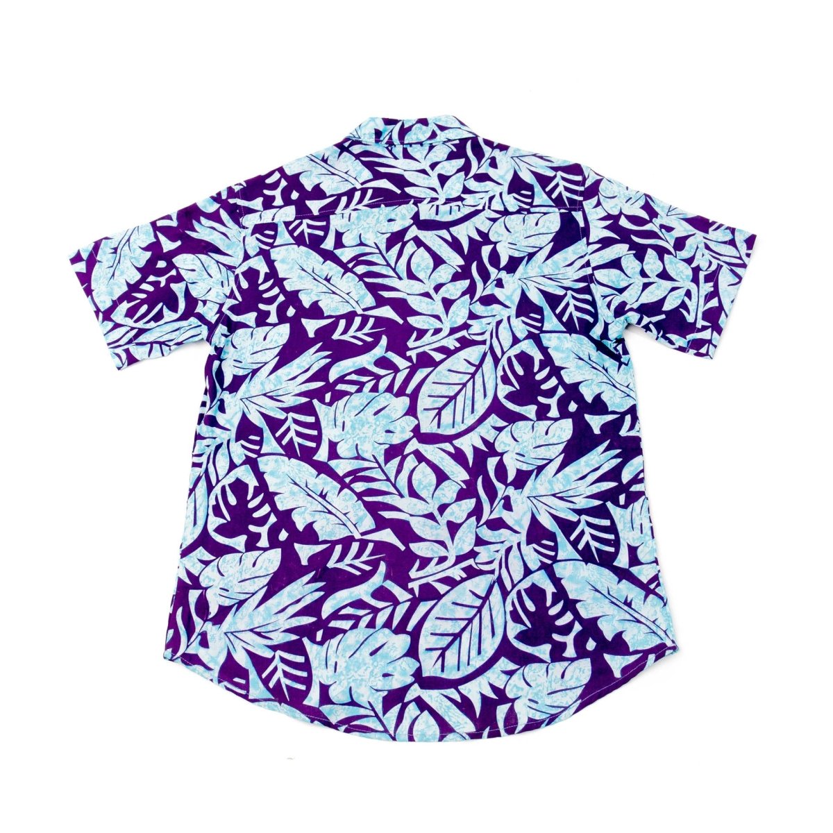 Mans Shirt Tropical 258 Purple - Love Anchor Bali