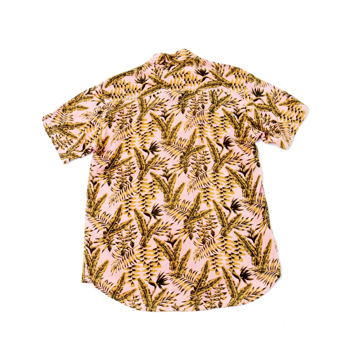 Mans Shirt Tropical 295 Pink - Love Anchor Bali