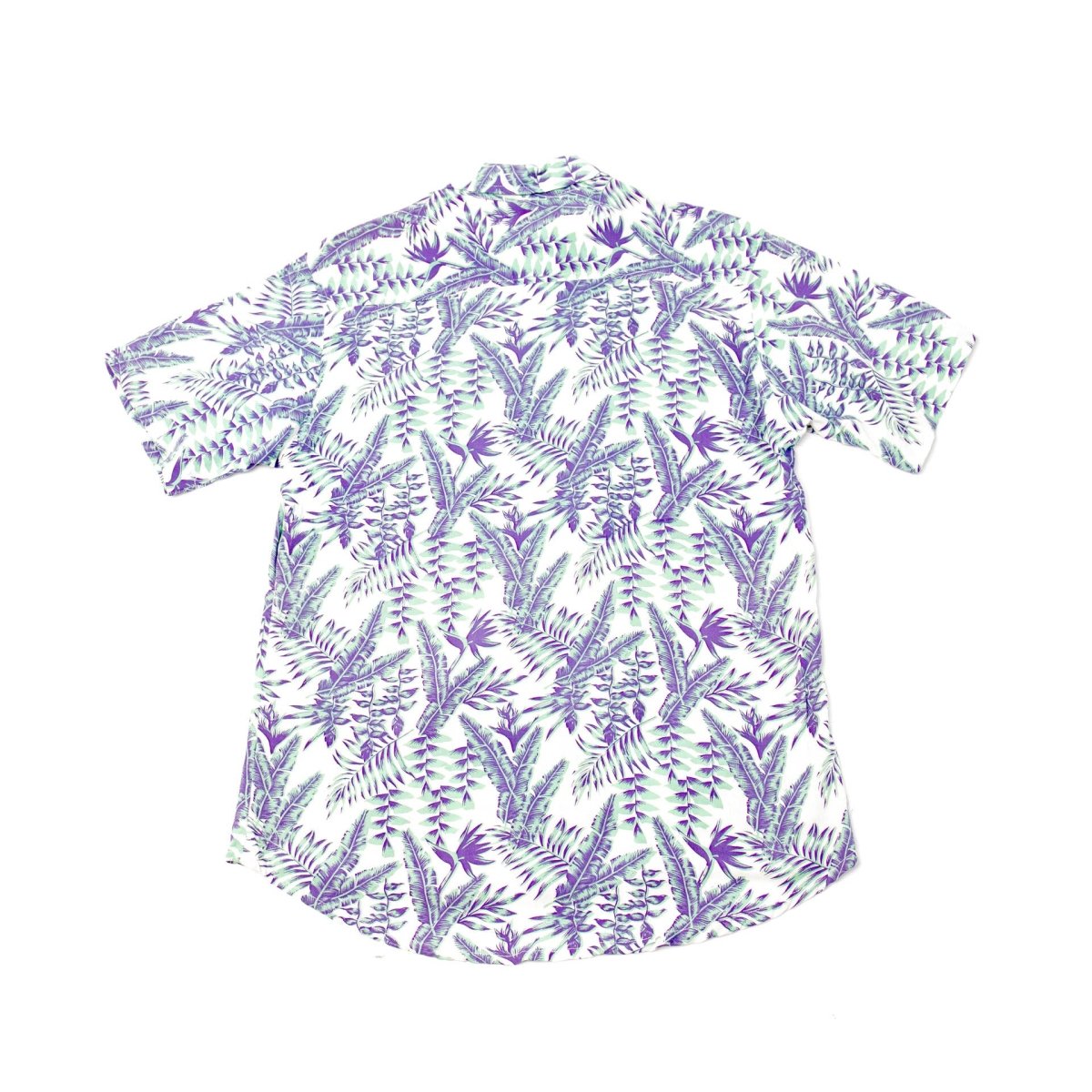Mans Shirt Tropical 296 White - Love Anchor Bali