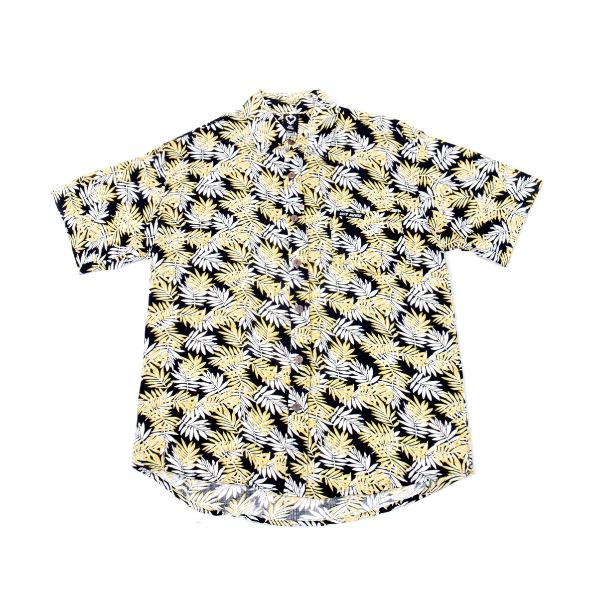 Mans Shirt Tropical 311 Black - Love Anchor Bali