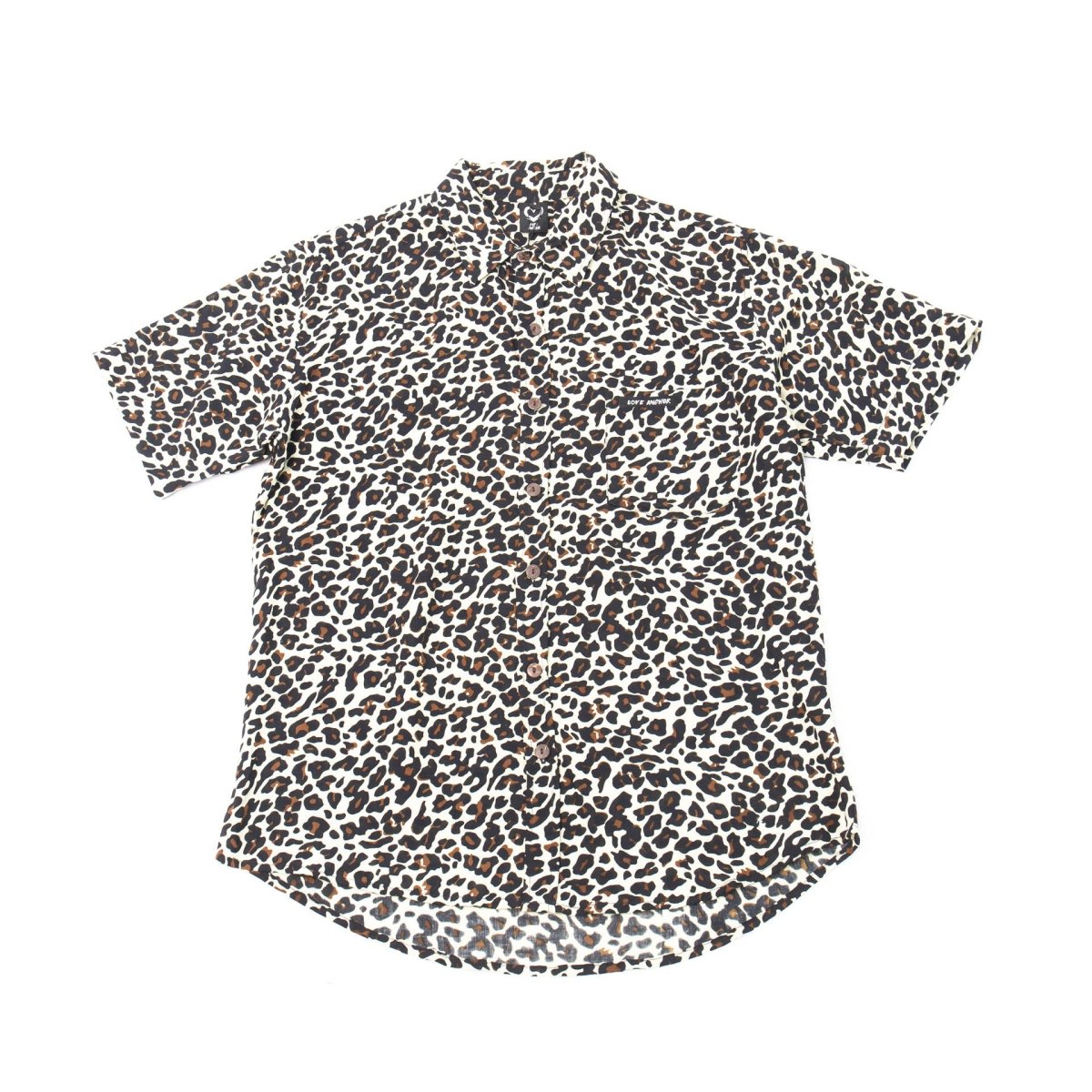 Mans Shirt Tropical 71 Brown - Love Anchor Bali