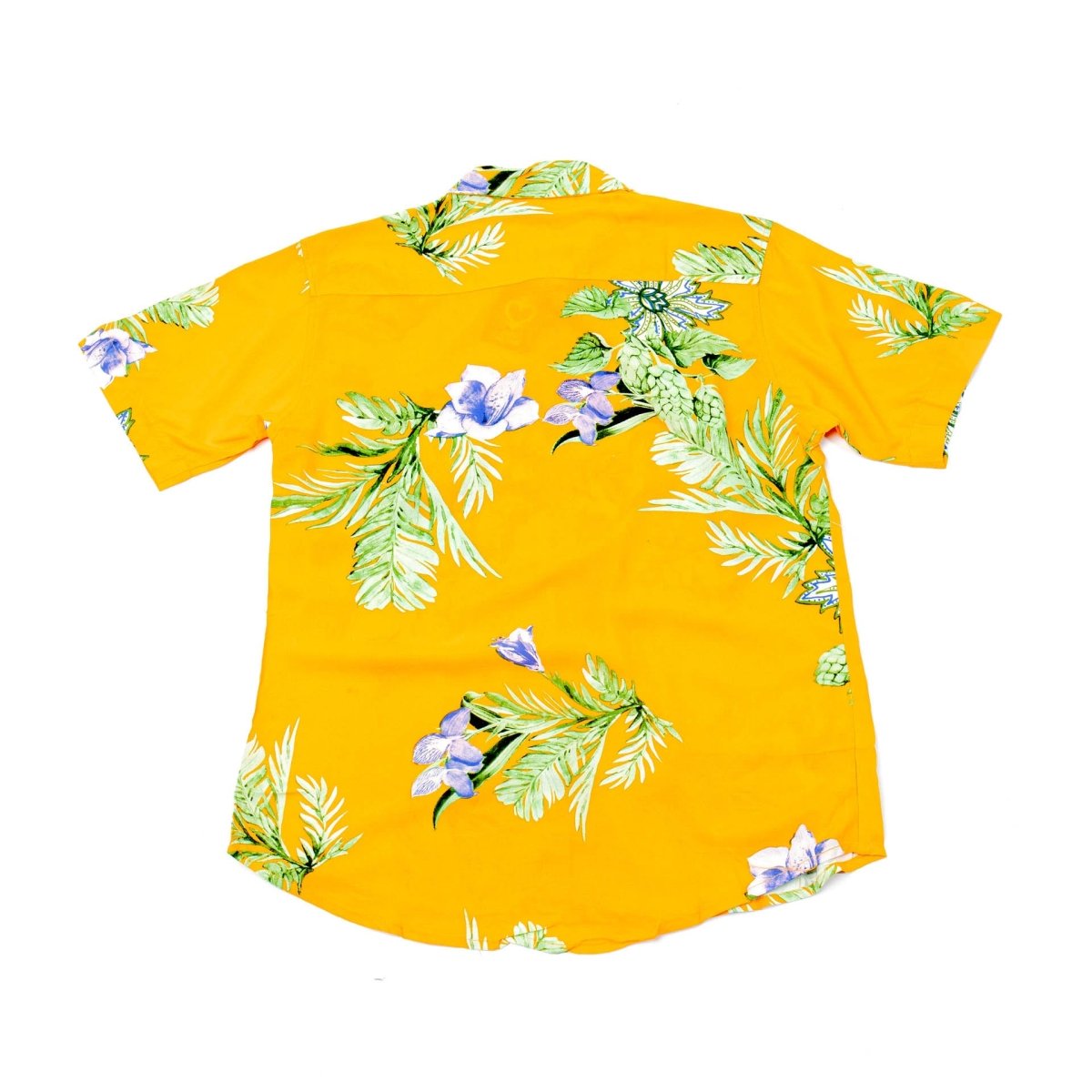 Mans Shirt Tropical 74 Yellow - Love Anchor Bali