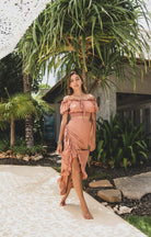March, Tropical Cactus Black, Cropped Top - Love Anchor Bali