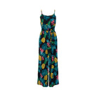 Pimp, Tropical Ananas Black, Long Playsuit - Love Anchor Bali