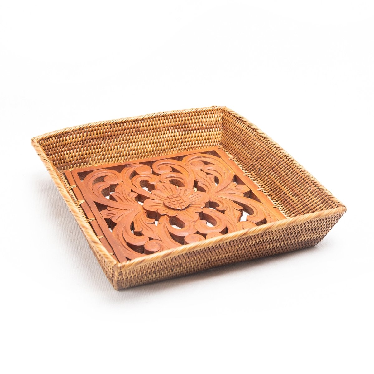 Rattan Basket Ukiran - Love Anchor Bali
