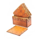 bazaar, homewares, rattan Rattan Coaster Arga