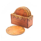 bazaar wholesale, homewares, rattan Wholesale-Rattan Coaster Arsa