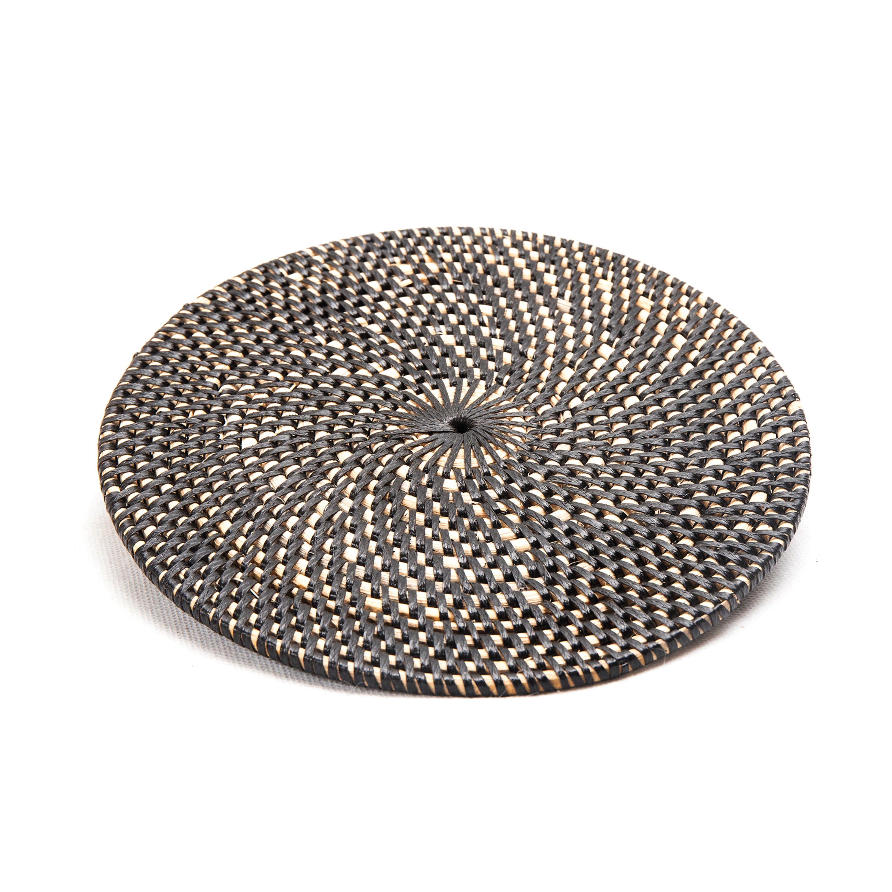 bazaar, homewares, rattan Rattan Coaster Cakra