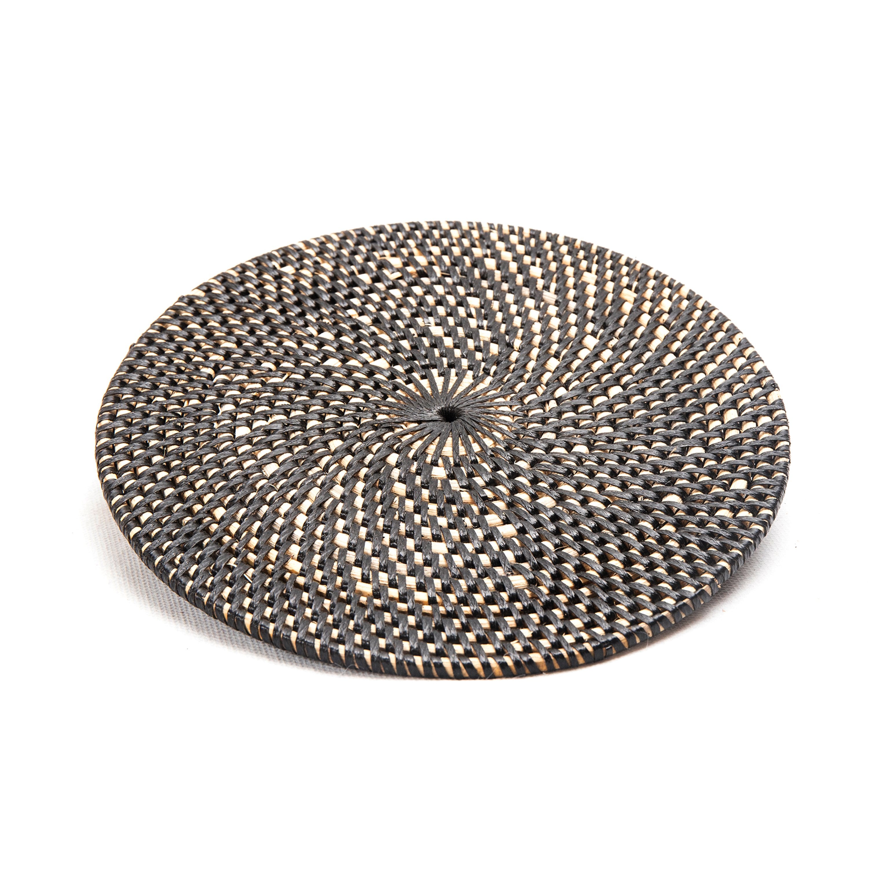 bazaar wholesale, homewares, rattan Wholesale-Rattan Coaster Cakra