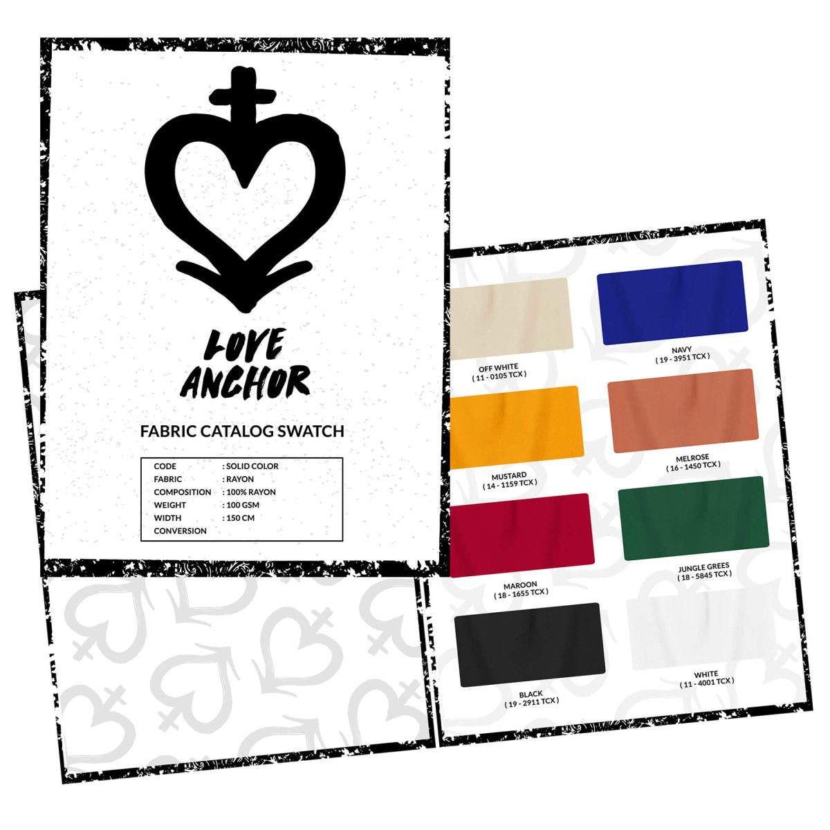 Rayon Plain - Love Anchor Bali