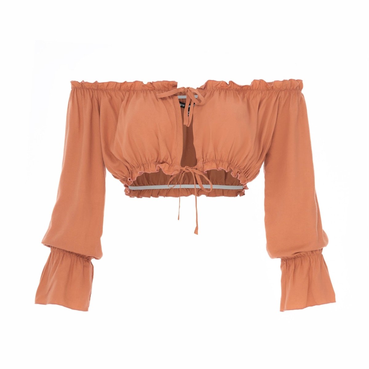 Sabrina, Plain, Crop Top - Love Anchor Bali