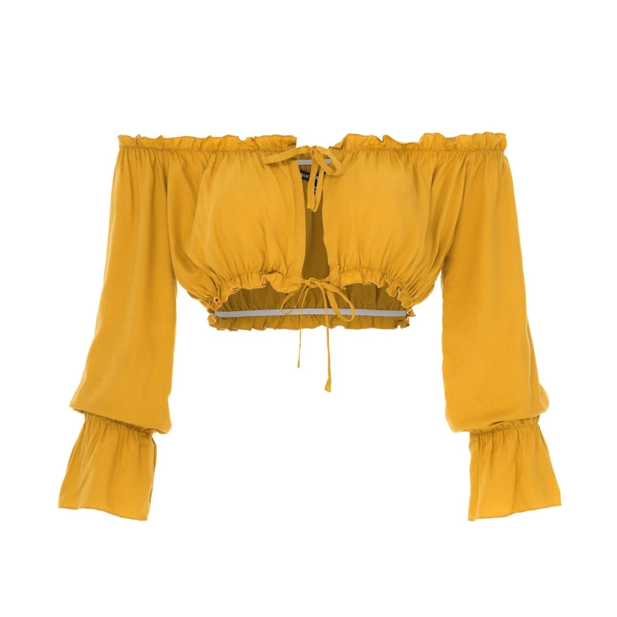 Sabrina, Plain, Crop Top - Love Anchor Bali