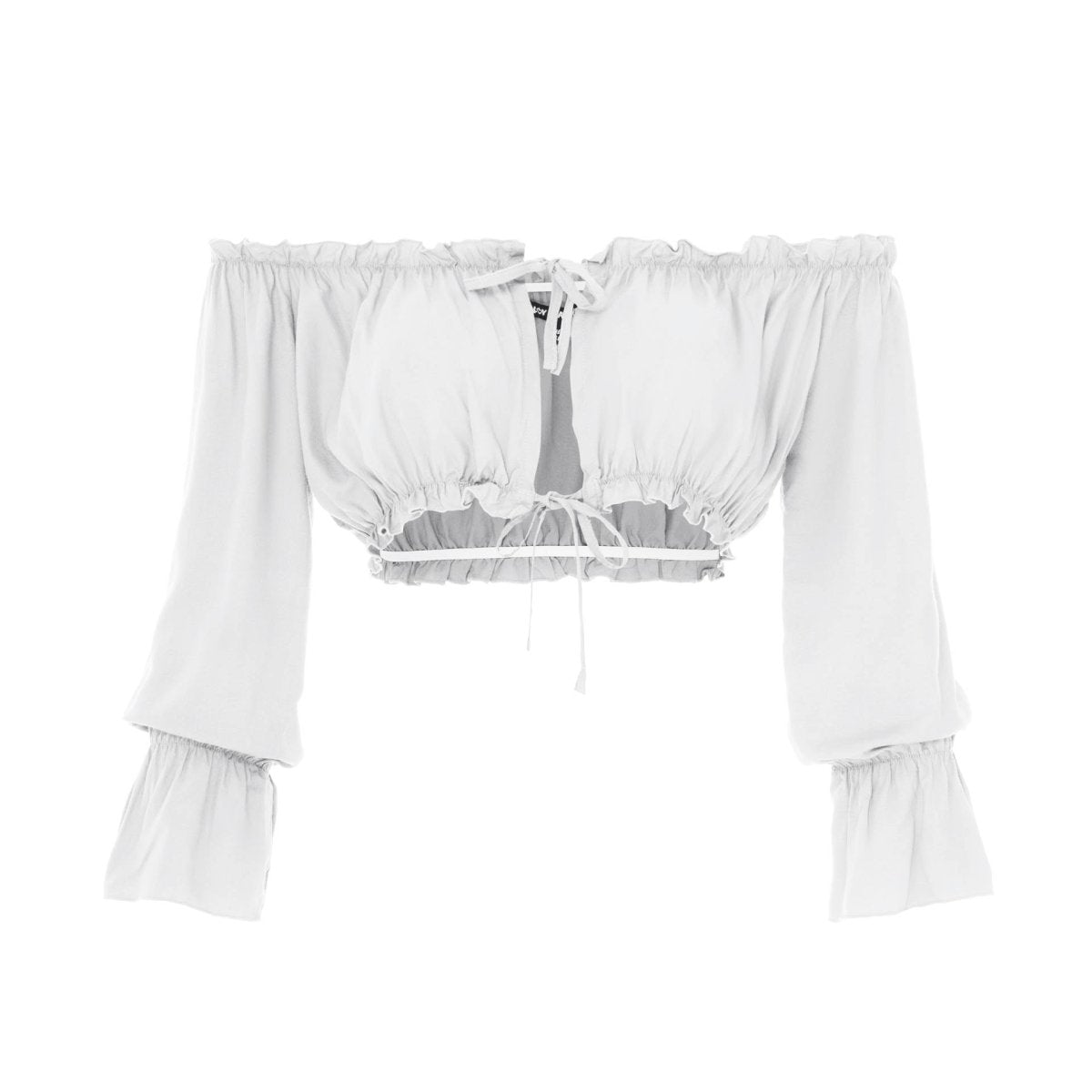 Sabrina, Plain, Crop Top - Love Anchor Bali