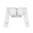 Sabrina, Plain, Crop Top - Love Anchor Bali