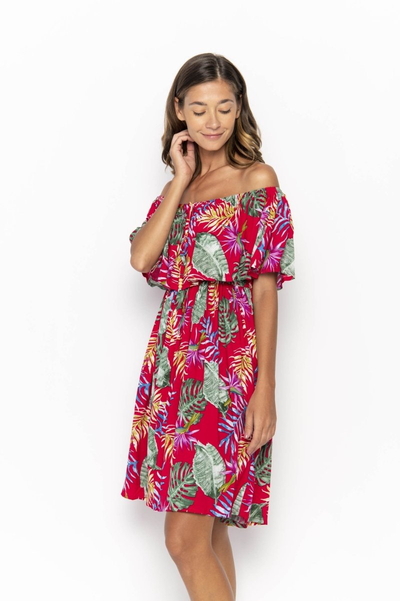 Safia, Tropical, Mini Dress, Wholesale - Love Anchor Bali