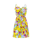 Sahara, Tropical, Mini Dress - Love Anchor Bali