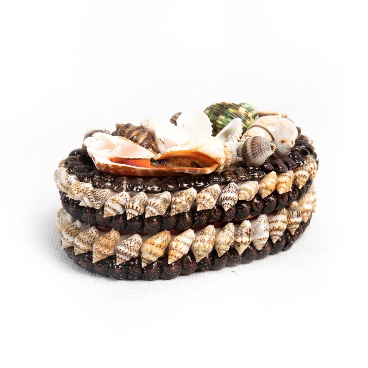 Shell Ring Box Greisy - Love Anchor Bali