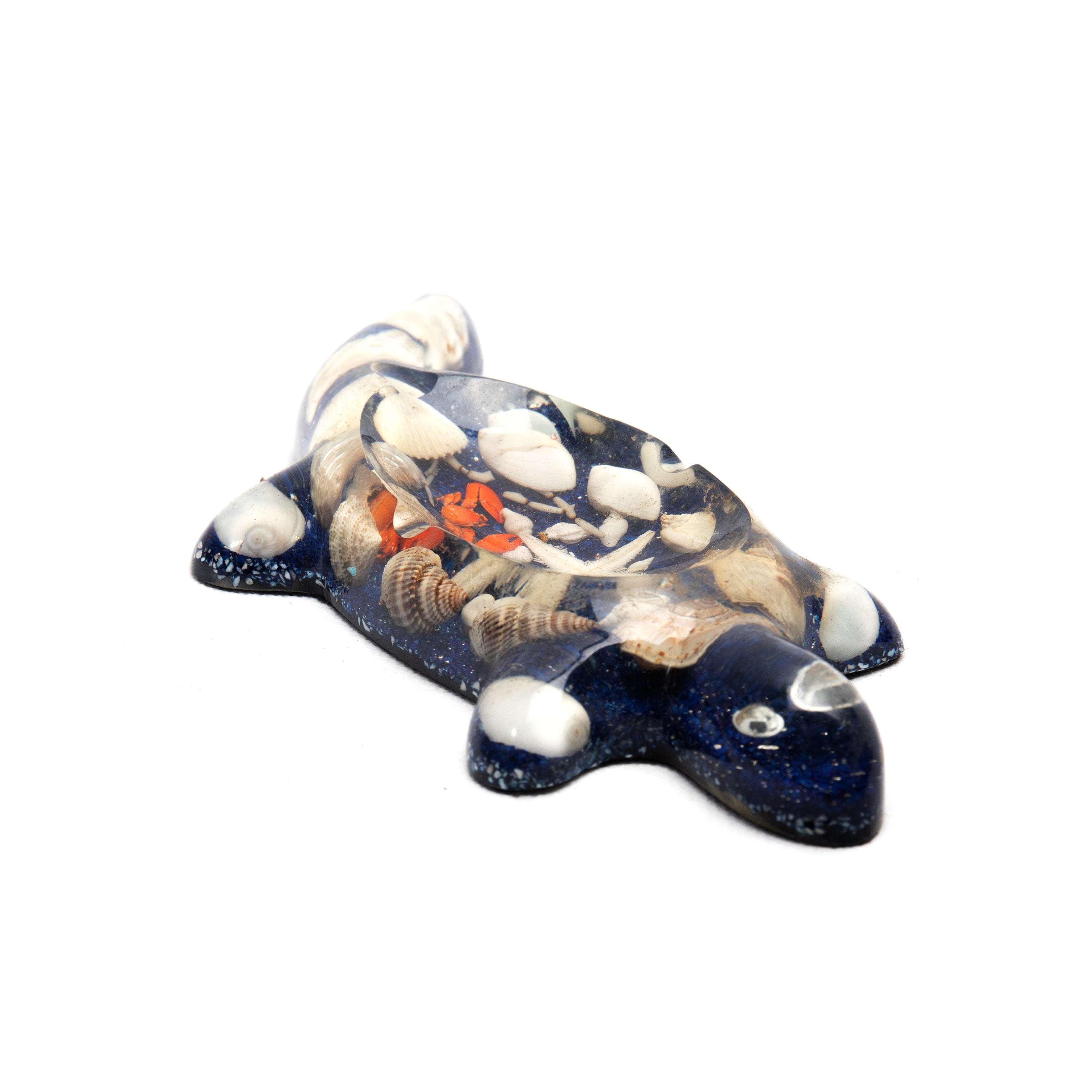 bazaar, homewares, shell Shell Table Display Lizard